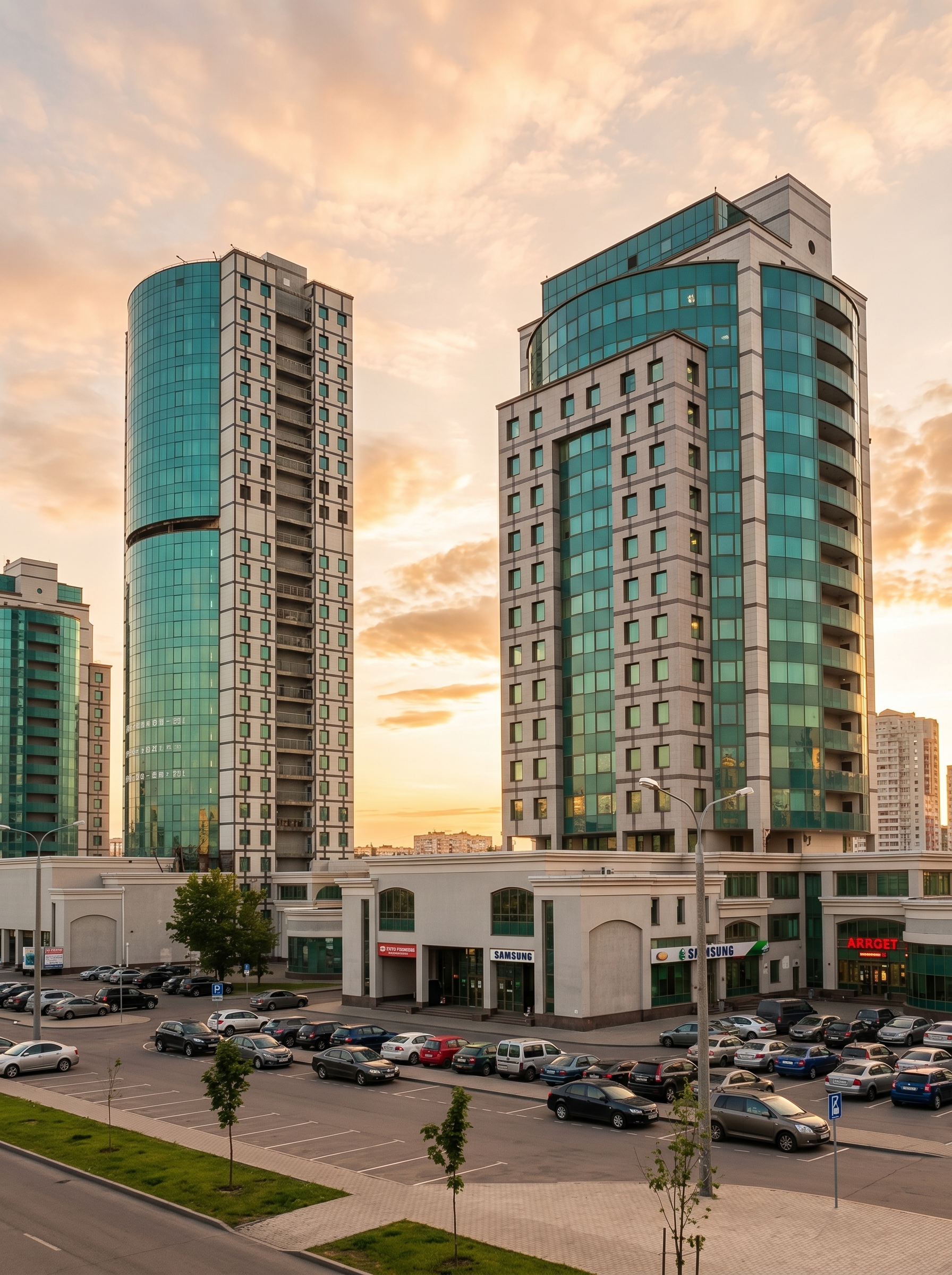 Остекление бизнес центра “Титан”  | Titan business centre, Minsk
